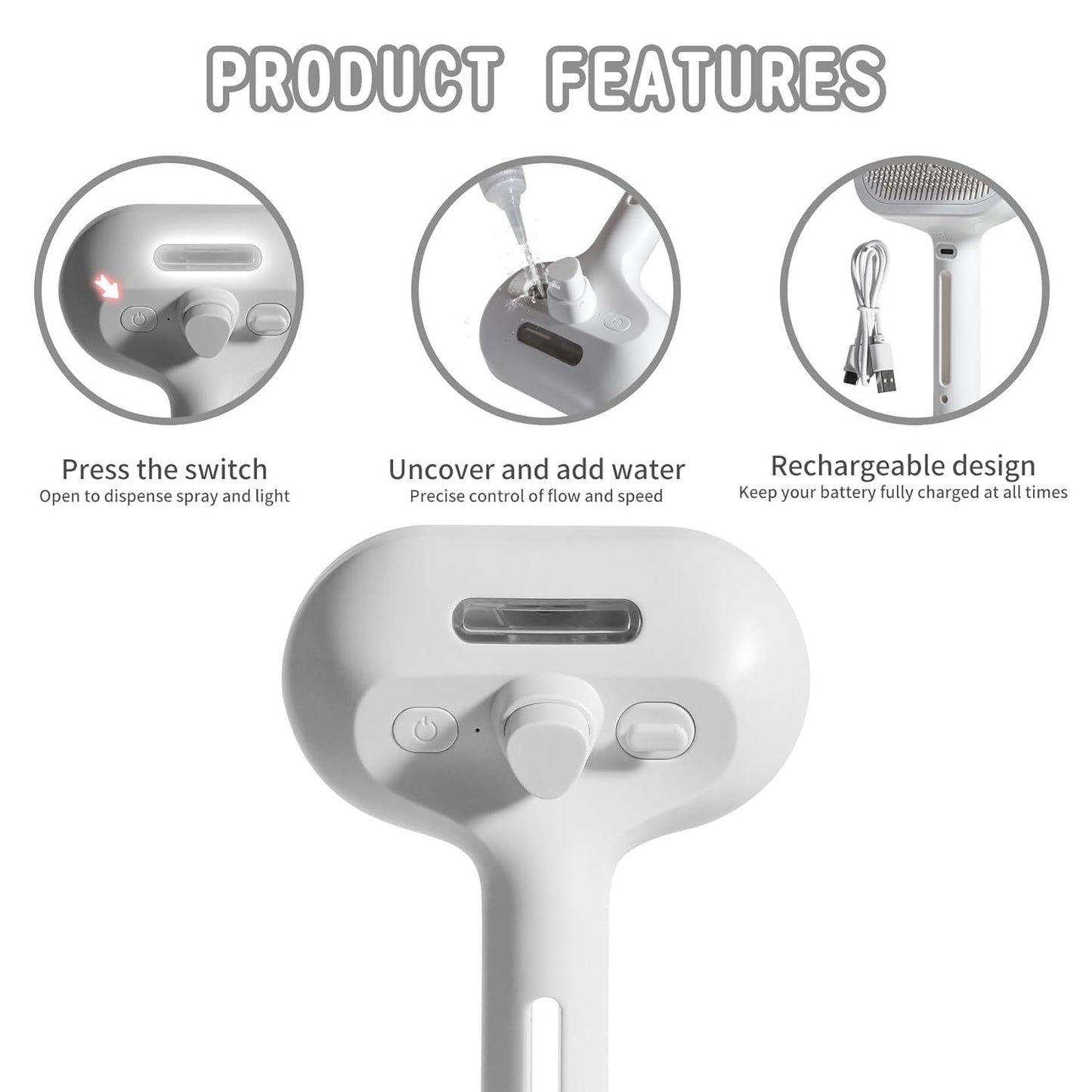 Pet Spray Comb