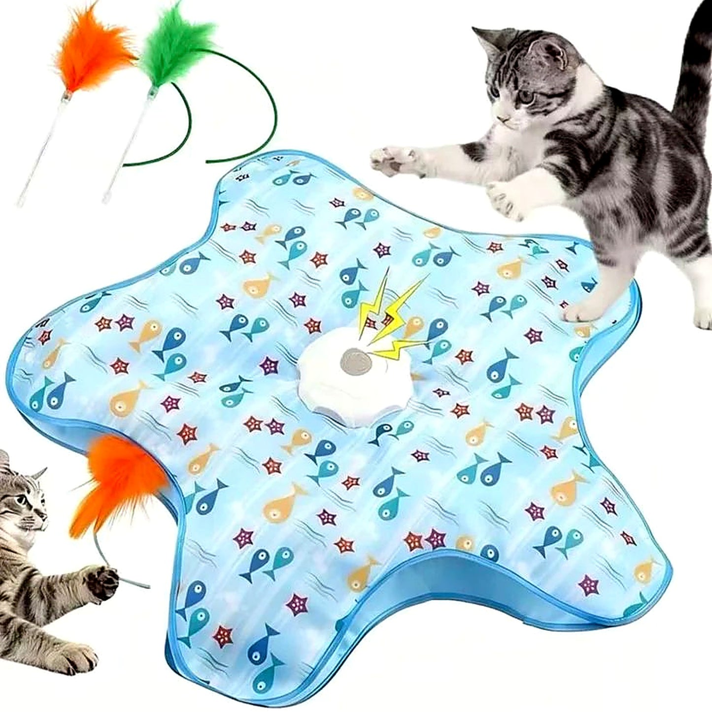 Margaret's WhiskerHunt™ Interactive Cat Play Mat