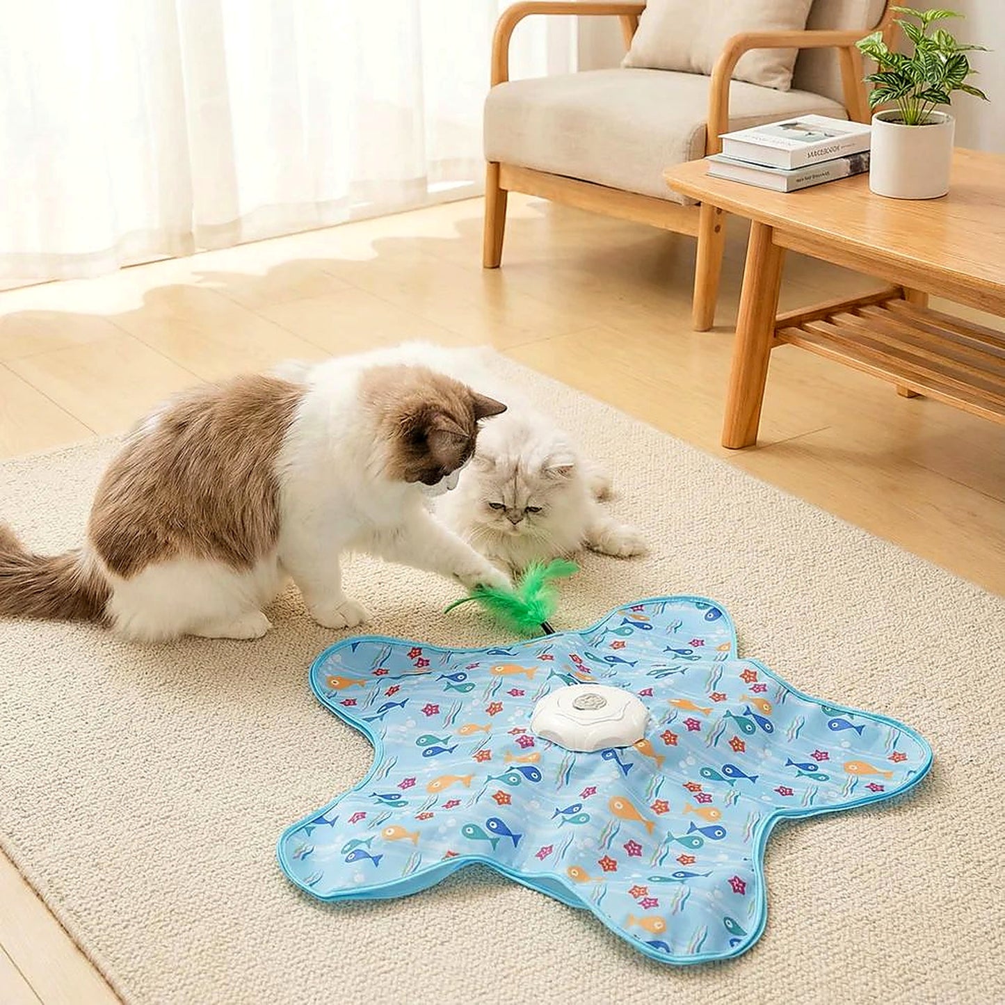 Margaret's WhiskerHunt™ Interactive Cat Play Mat