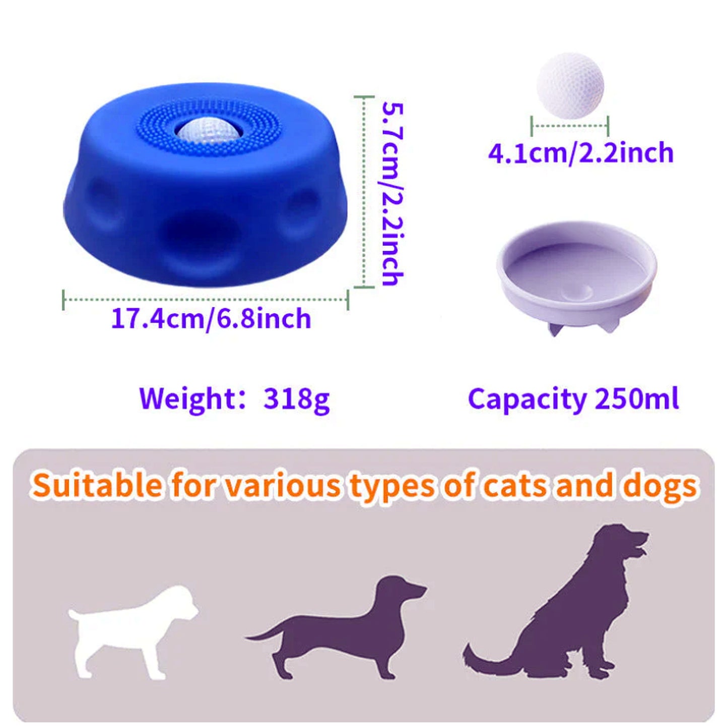 Margaret's Lick & Roll™ Enrichment Bowl