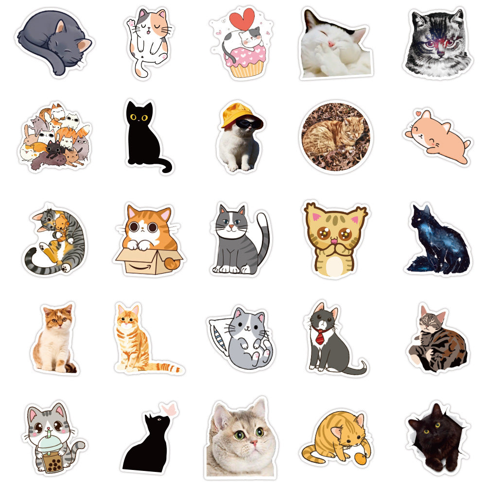 100 Cute kitty Stickers