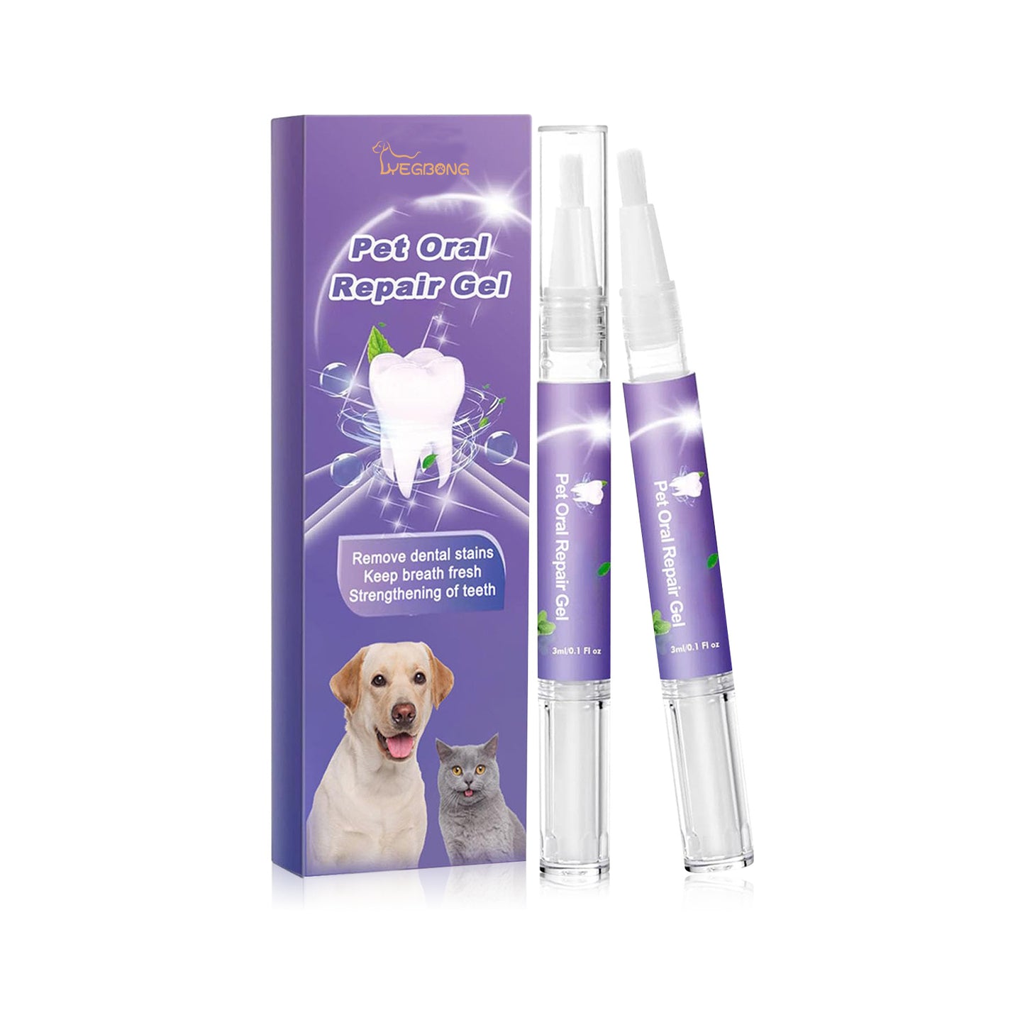 MuzzleGlow Pet Oral Repair Gel